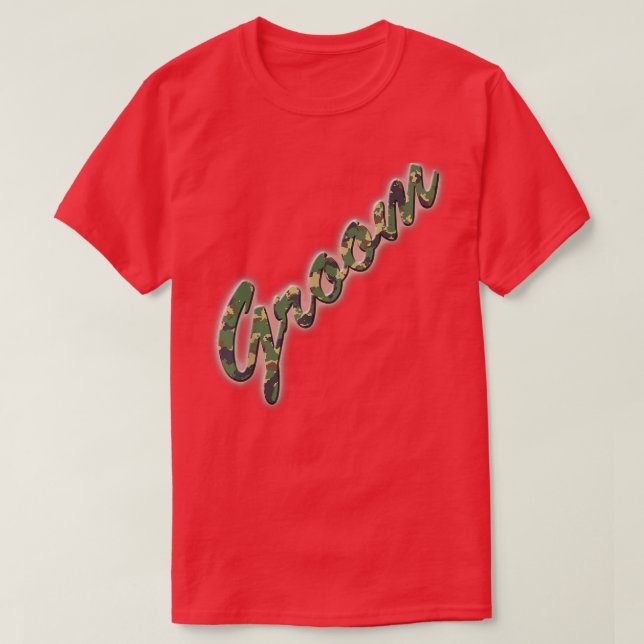 T-shirt Salle Camo Mens (Design devant)