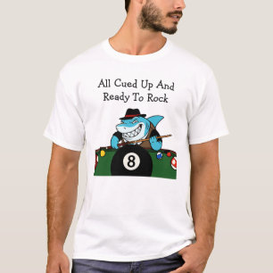 T-shirt Salle de billard amusante sur le thème du billard