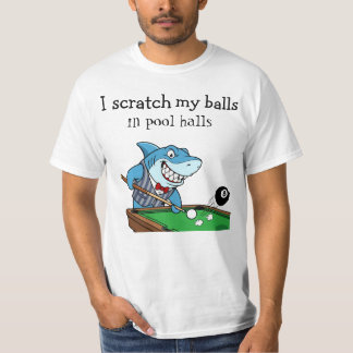 T-shirt Salle de billard rebelle drôle