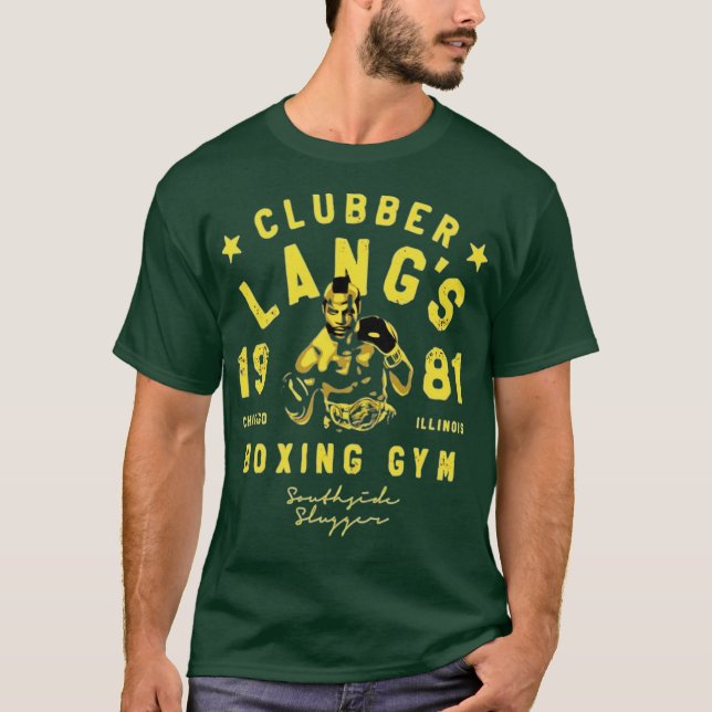 T-shirt Salle de boxe de Clubber Lang (Devant)