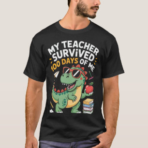 T-shirt Salle de classe amusante Mon professeur a survécu