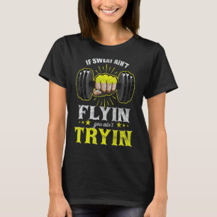 T-shirt Salle de fitness Dumbbell vintage Fitness Bodybuil