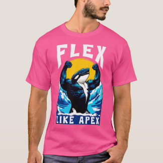 T-shirt Salle De Fitness Fitness Orca Pun Hommes Femmes Dr