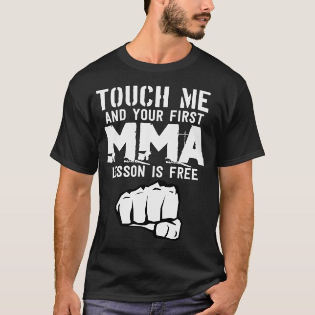 T-shirt Salle De Fitness mixed martial art Bjj (Devant)