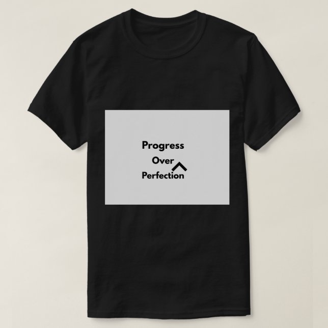 T-shirt Salle de musculation Powerlifting Progresser plutô (Design devant)