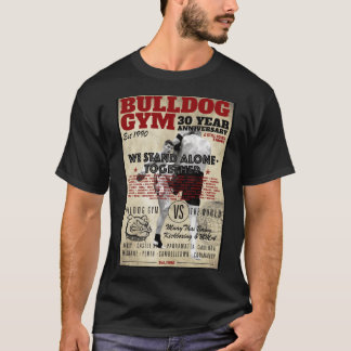 T-shirt Salle de sport Bulldog garçon de 30 ans