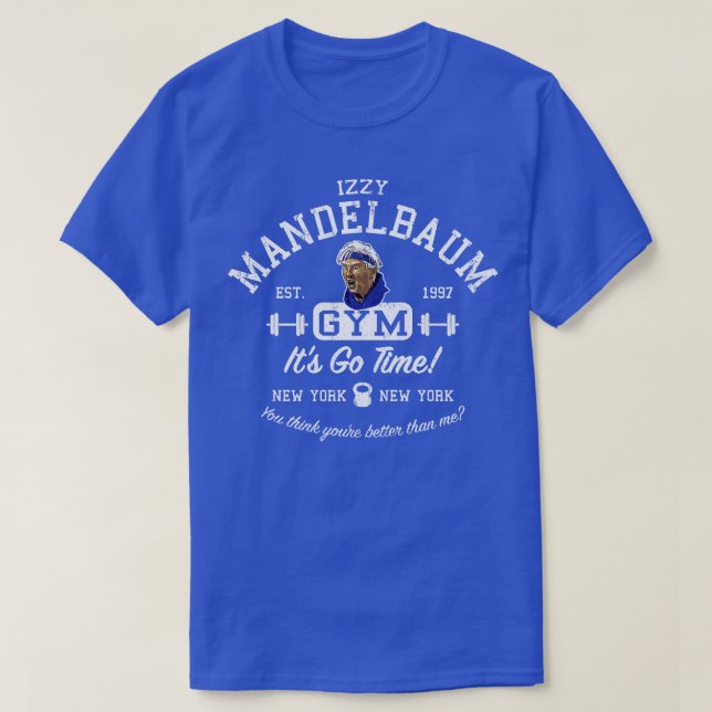 T-shirt Salle De Sport Izzy Mandelbaum (Design devant)