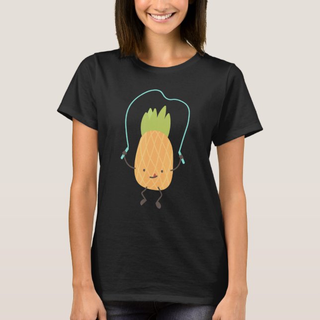 T-shirt Salle de sport Pineapple Working Out (Devant)
