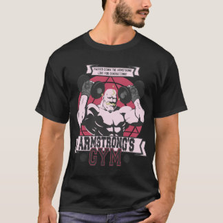 T-shirt Salle de sport Strong Arm rétro