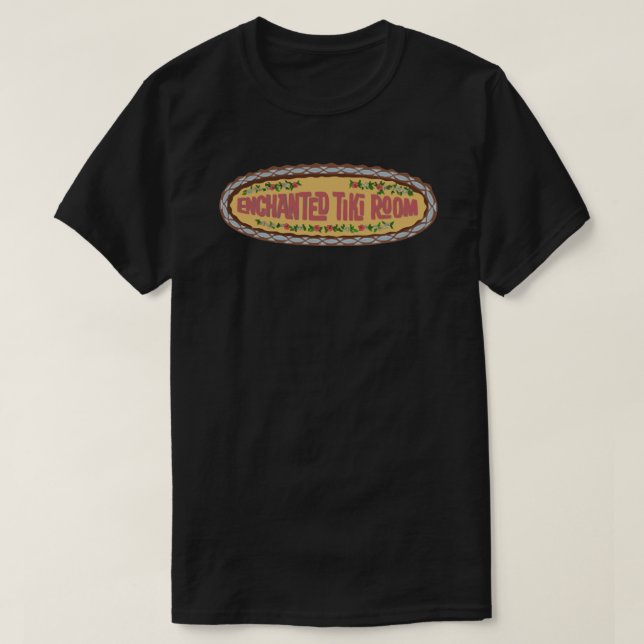 T-shirt Salle de tiki enchantée (Design devant)
