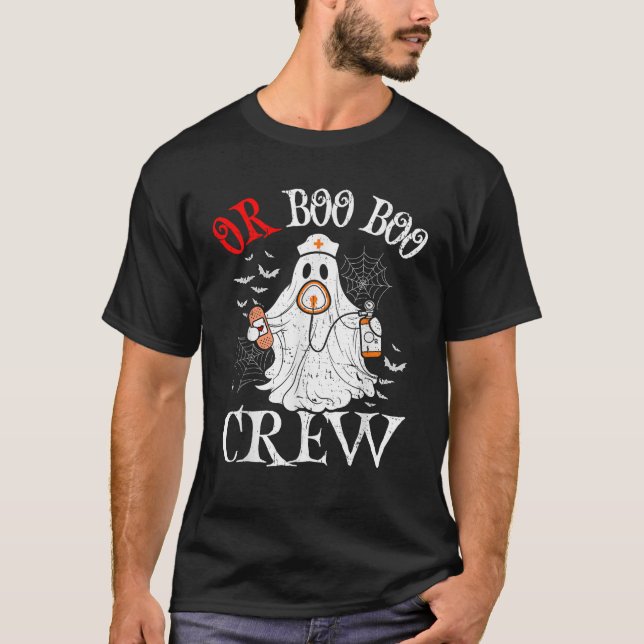 T-shirt salle d'opération Équipage de boite infirmière Hal (Devant)