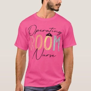 T-shirt Salle d'opération pour femmes Infirmière Santé Méd