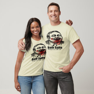 T-shirt Salles de bain Zombie -côté plus sauvage