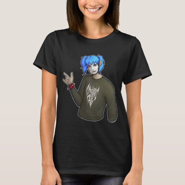 T-shirt Sally Fisher de Sally Face (Devant)
