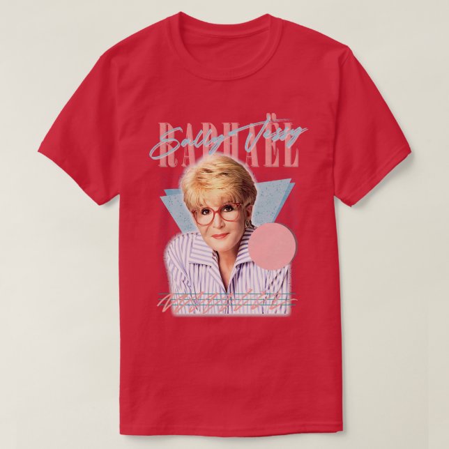 T-shirt Sally Jessy Raphal Retro 90s Style Fan Design (Design devant)