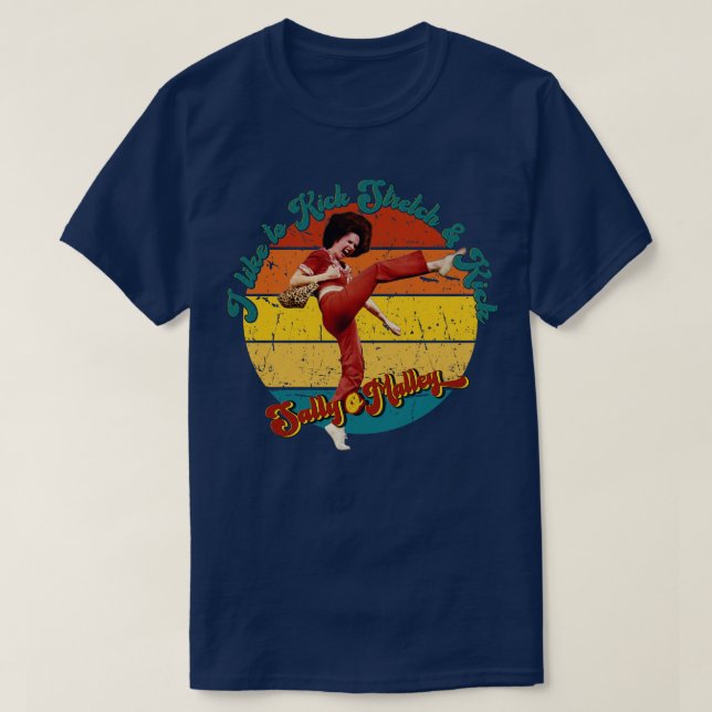 T-shirt Sally OMalley Retro Sunset Drôle Citation (Design devant)