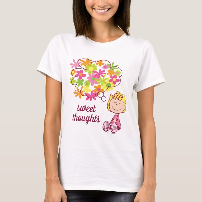 T-shirt Sally pense aux fleurs (Devant)