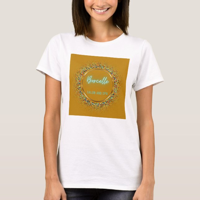 T-shirt Salon Borcelle et logo Spa (Devant)