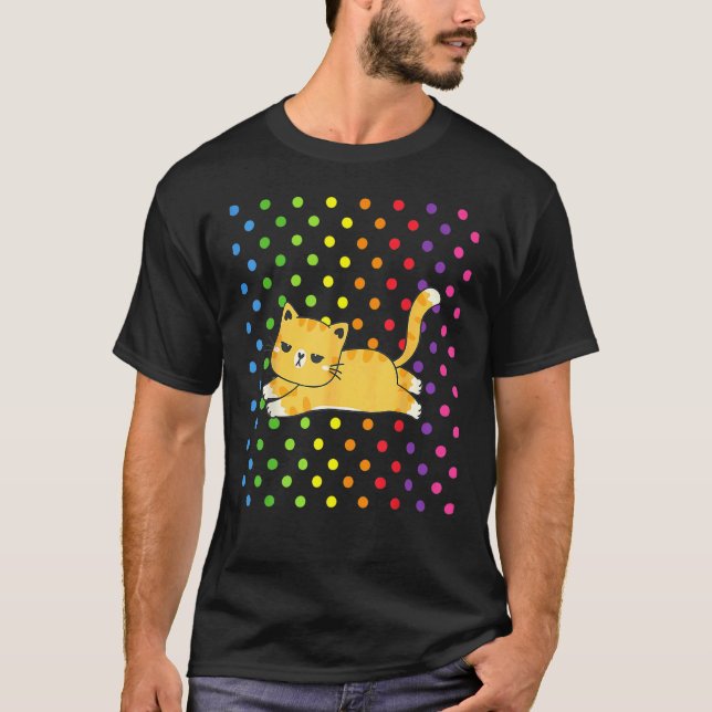 T-shirt Salon de chats mignons (Devant)