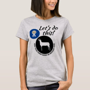 T-shirt Salon de l'agneau du marché du bétail équitable du