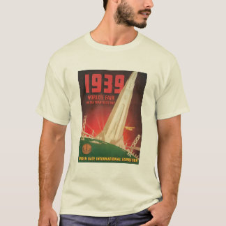 T-shirt Salon mondial de San Francisco Bay 1939