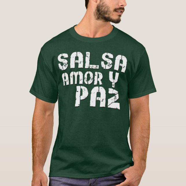 T-shirt Salsa Amor y Paz (Devant)