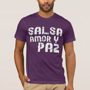 T-shirt Salsa Amor y Paz