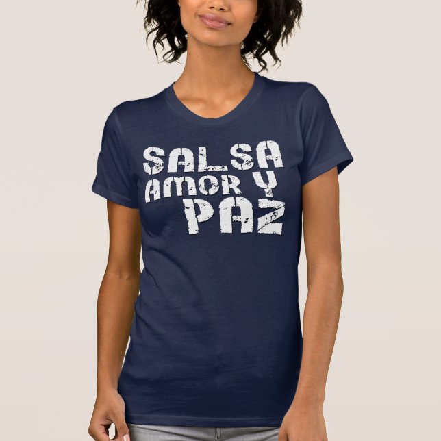T-shirt Salsa Amor y Paz (Devant)