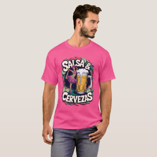 T-shirt Salsa & Cervezas