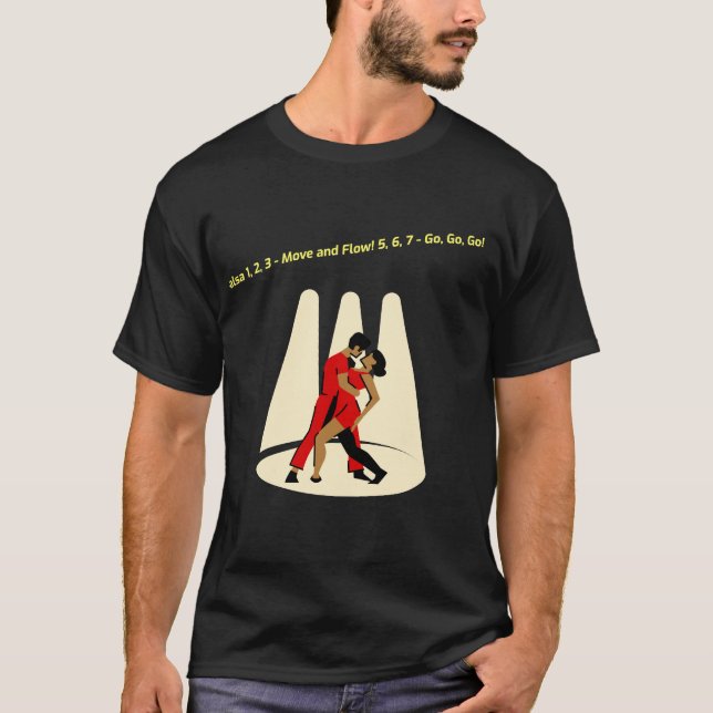 T-shirt Salsa Dance (Devant)