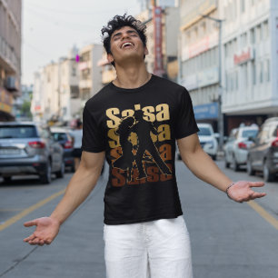T-shirt Salsa Dance pour une musique latine Danser Salsa