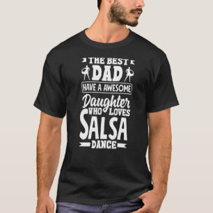 T-shirt Salsa Dance Salsa Danser Dauger