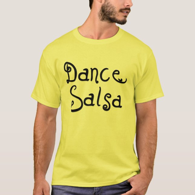T-shirt Salsa de danse (Devant)