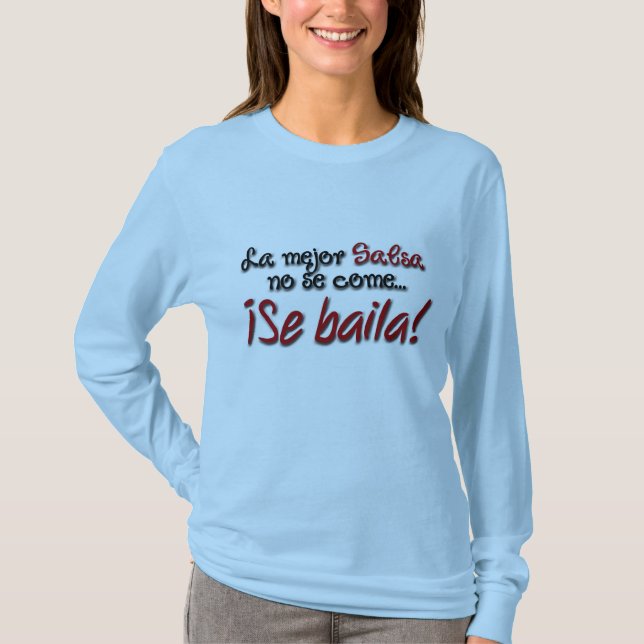 T-shirt Salsa de mejor de La… (Devant)