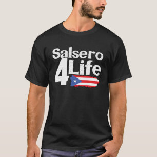 T-shirt Salsa de Porto Rico Boricua Puerto Rican Pride