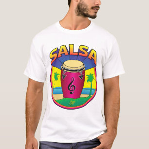 T-SHIRT SALSA DRUM-3