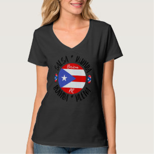 T-shirt Salsa Plena Bomba Rumba Salsa Dance Femme Hommes