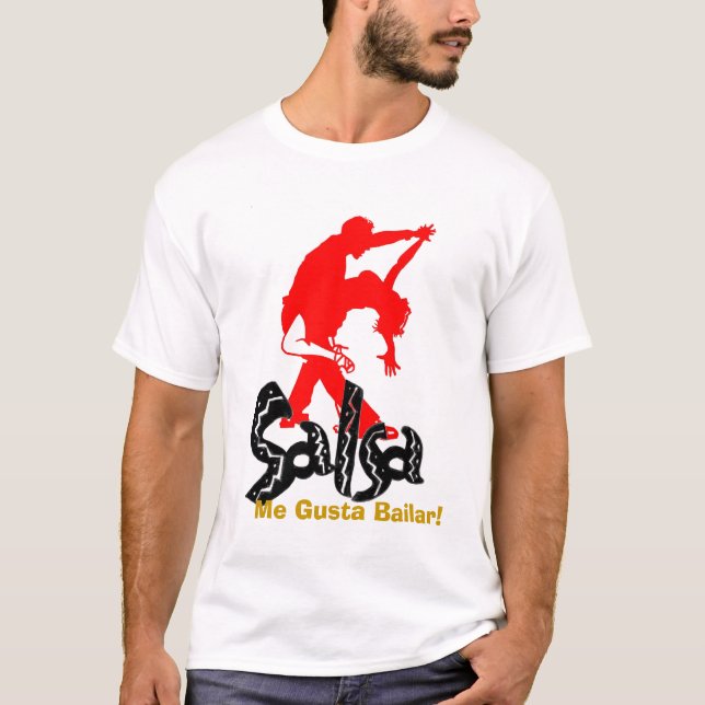 T-shirt Salsa Rouge T Shirt! (Devant)
