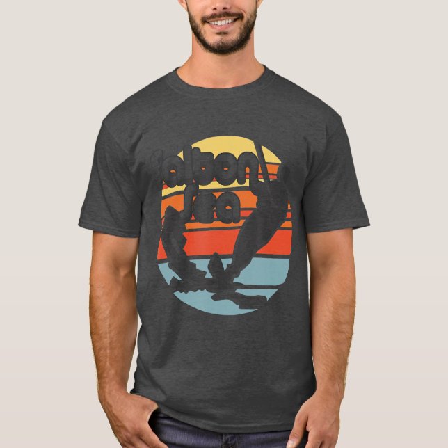 T-shirt Salton Sea California water retro (Devant)