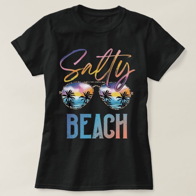 T-shirt Salty Beach (Design devant)