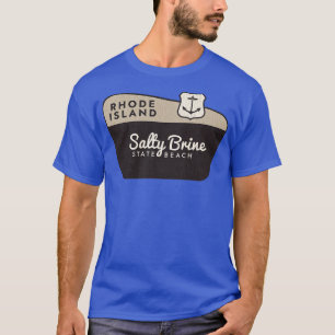 T-shirt Salty Brine State Beach Rhode Island Affiche de bi
