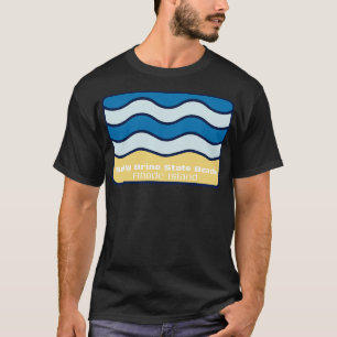 T-shirt Salty Brine State Beach Rhode Island Crashing Wave