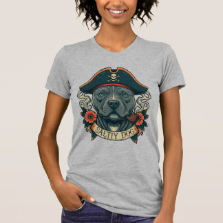 T-shirt Salty Dog Pitbull