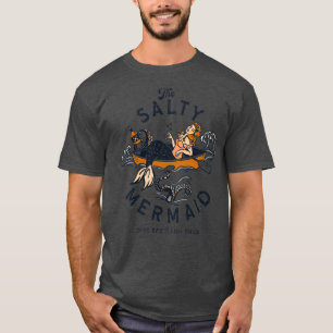 T-shirt Salty Mermaid Dive Bar amp Fish Shack Cool Ret
