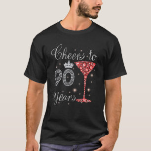 T-shirt Salue À 90 Ans 50E Anniversaire Reine Maman Grand-