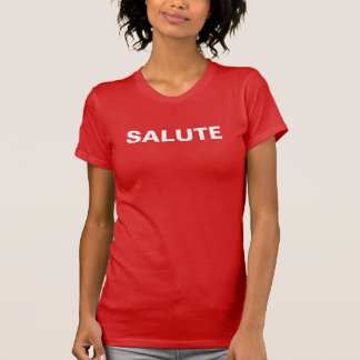 T-shirt Saluer