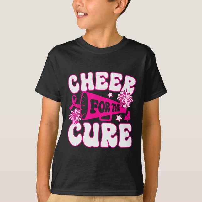 T-shirt Saluez Pour Une Sensibilisation Cure Au Cancer Du  (Devant)