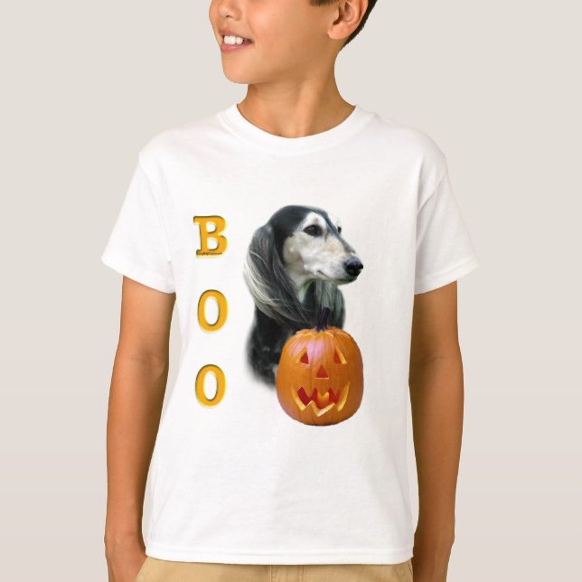 T-shirt Saluki Boo (Devant)