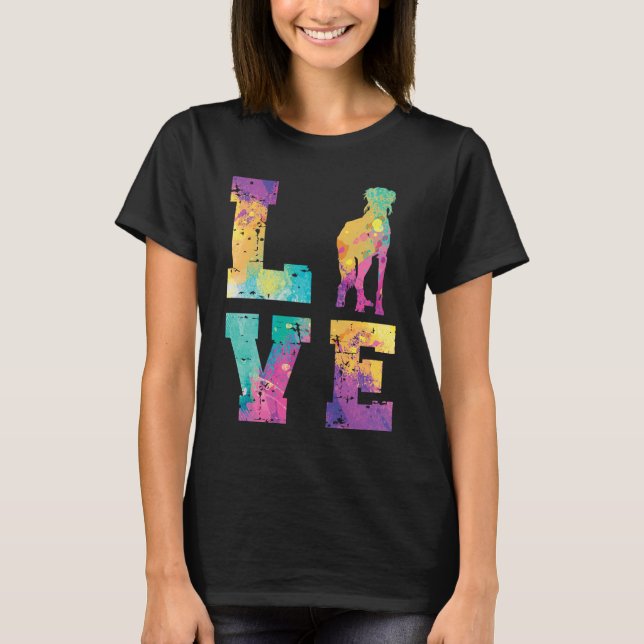 T-shirt Saluki Love (Devant)