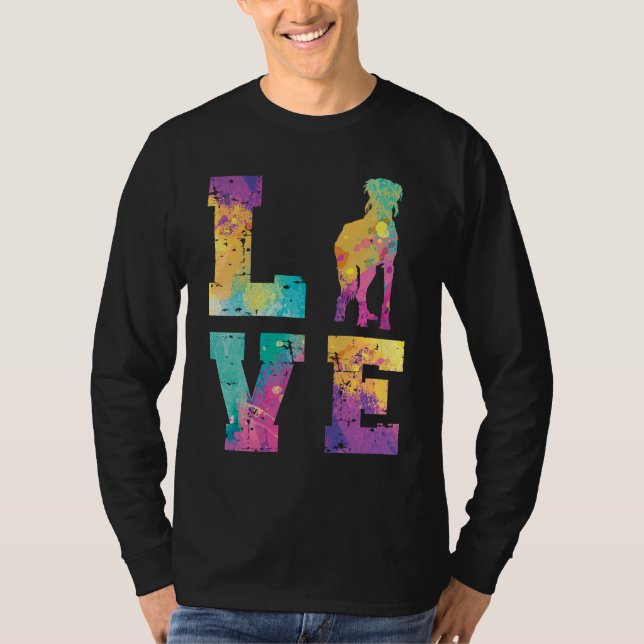 T-shirt Saluki Love (Devant)